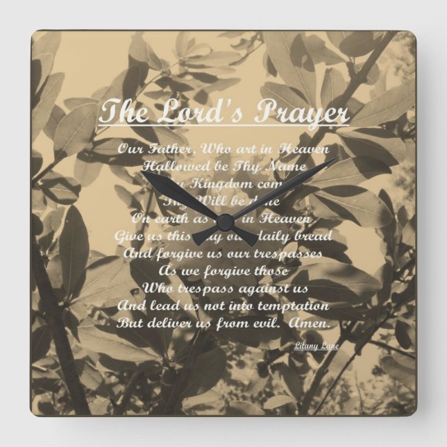 O Relógio de Paredes da Praça Vintage (Frente)