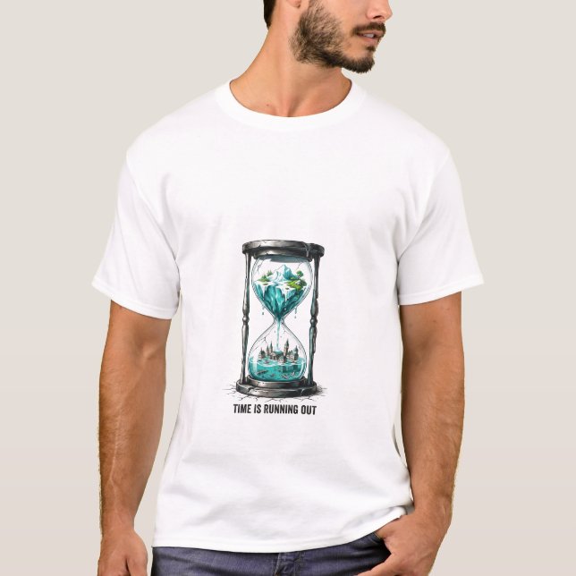 O Relógio do Clima: Salve o Mundo | Camiseta (Frente)