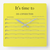 O relógio engraçado do organizador