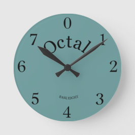 O relógio octal vive a sua vida na base 8