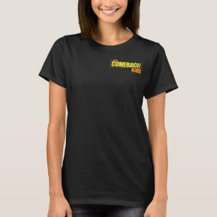 O retorno caçoa a camisa das senhoras