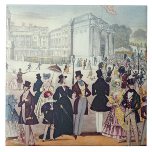 O retorno da rainha da Casa dos Lordes, 1839 (