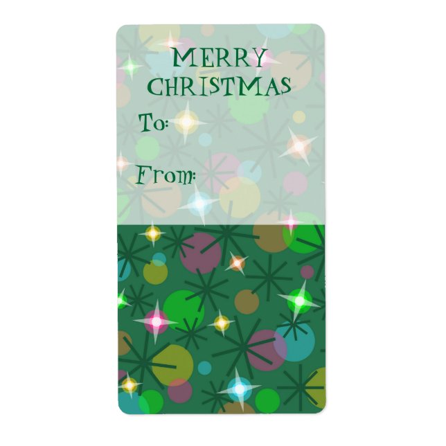 O retrato da etiqueta de presente 'To... from' (Frente)