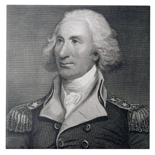O retrato do general principal Philip Schuyler, (Frente)