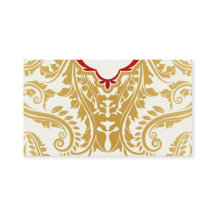 O rico ouro floresce o cartão de escolta mesa