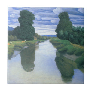 O Rio em Berville por Felix Vallotton, Arte Fino