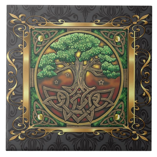 O ritual medieval de pedra da feitiçaria do templo (Frente)