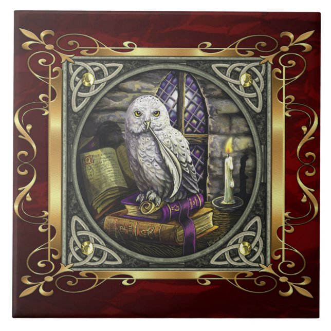 O ritual medieval vermelho da feitiçaria do rubi (Frente)