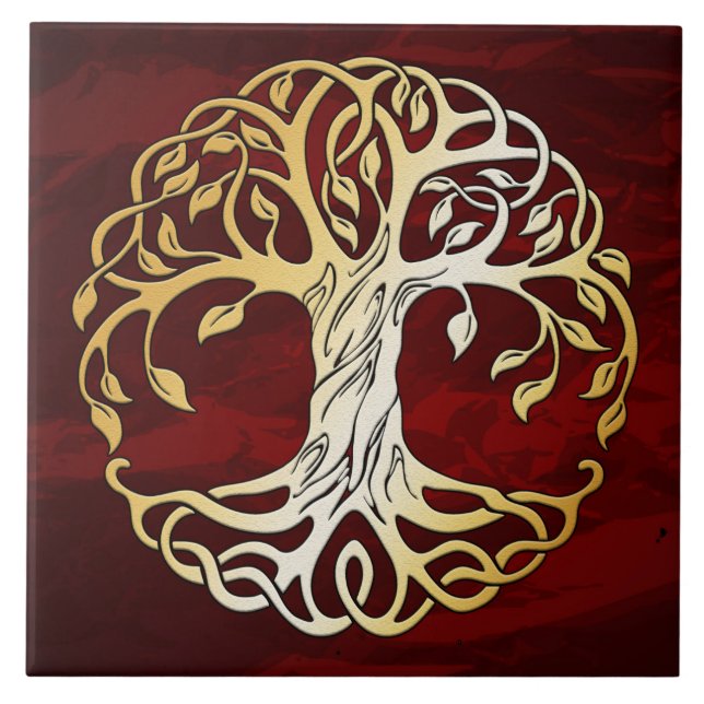 O ritual medieval vermelho da feitiçaria do rubi (Frente)