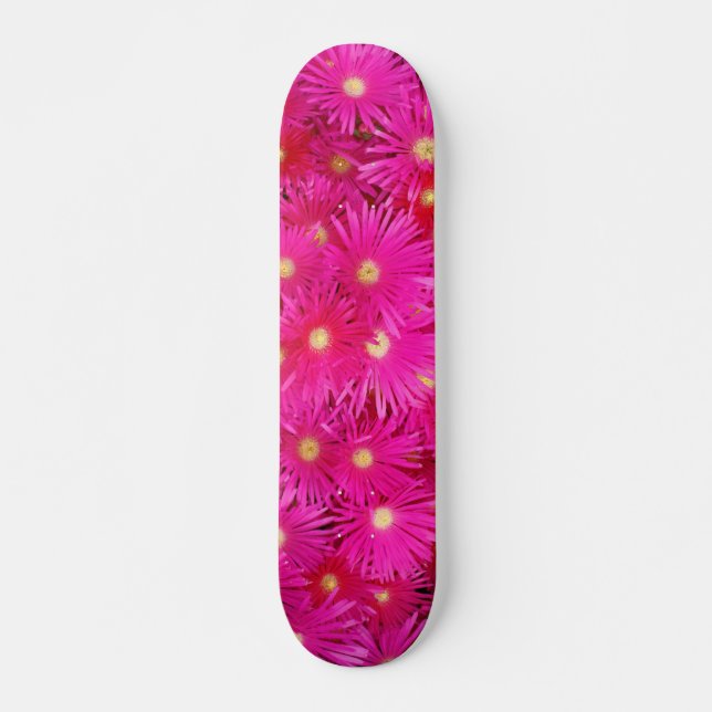 O rosa floresce o skate (Frente)