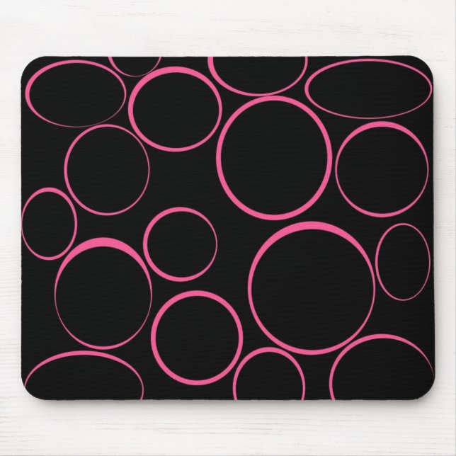 O rosa soa Mousepad (Frente)