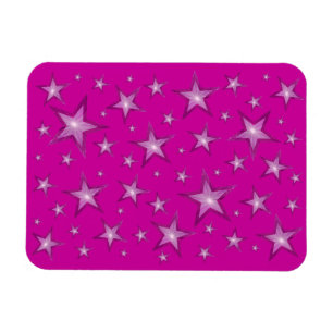 O rosa Stars o rosa flexível do ímã
