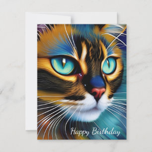 O rosto de um belo ponto de Lynx Siamese