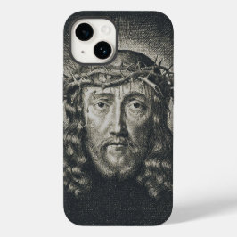 O rosto sagrado cheio de espinhos