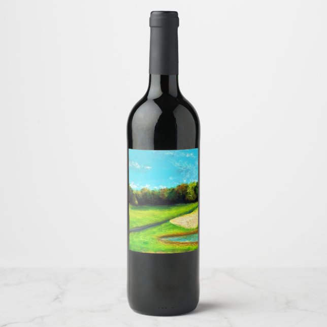 O rótulo do vinho verde (Frente)