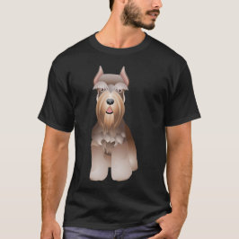 O Roupa de camiseta Schnauzer do Excelente