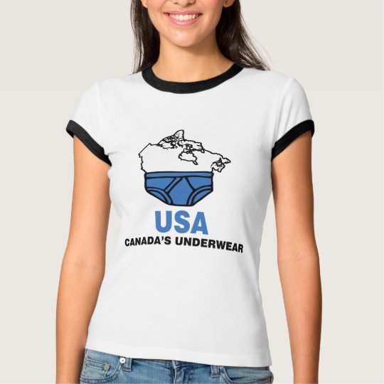 O roupa interior de Canadá Camiseta