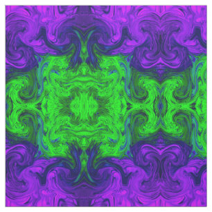 O roxo verde textured o tecido abstrato do