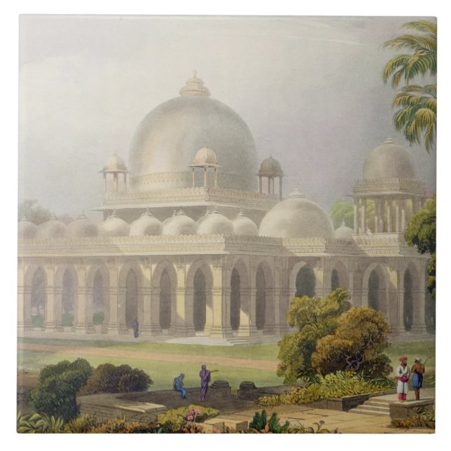 O Roza em Mehmoodabad em Guzerat, ou o túmulo de (Frente)