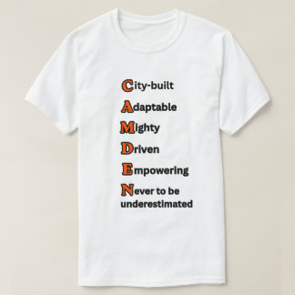 O RUGIDO DE CAMDEN Camiseta Preta Laranja Unisex M