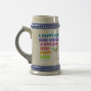 O Sábio Busca A Caneca de cerveja De Cerveja Da H