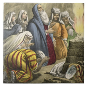 O sacrifício de Noah em deixar a arca, de uma