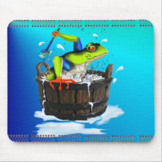 O sapo de lavagem Mousepad
