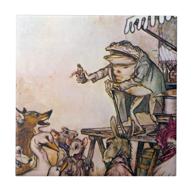 O sapo do grasnado (Frente)