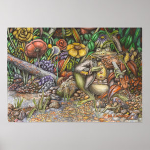 O sapo e o violino - poster