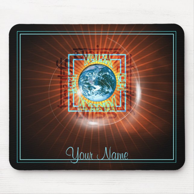 O Sat Cit Ananda Mousepad (Frente)