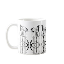 O Scottish Rennie Mackintosh inspirou a caneca