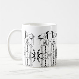 O Scottish Rennie Mackintosh inspirou a caneca
