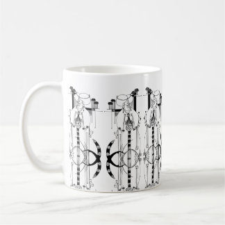 O Scottish Rennie Mackintosh inspirou a caneca