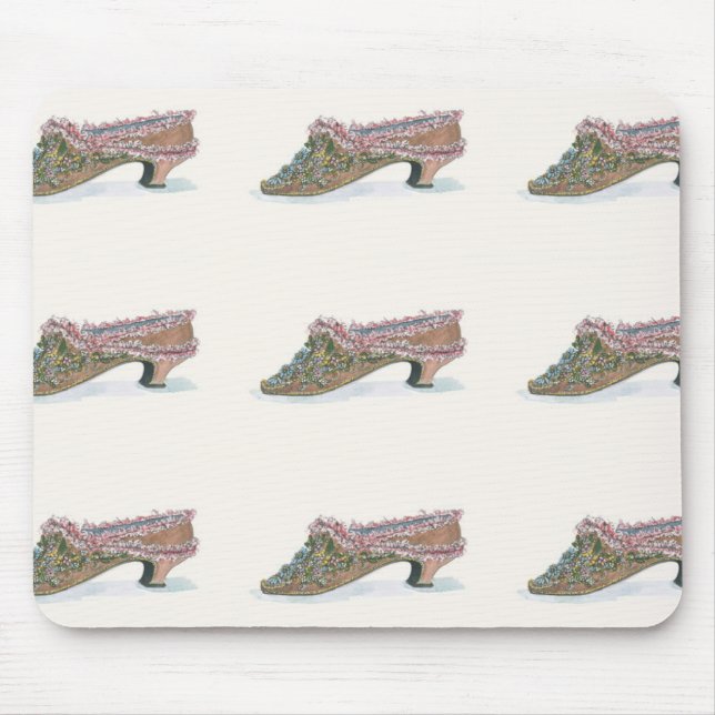 O século XVIII Georgian bonito calça Mousepad (Frente)