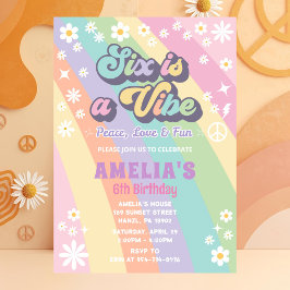 O Seis é um convite de aniversário