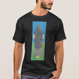 O Sempre Vestindo Minha Camisa De Cabelo Longo