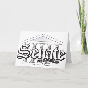 O Senado grava o modelo do cartão