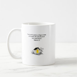 O Senhor É Bom - Caneca de Café Nahum 1:7