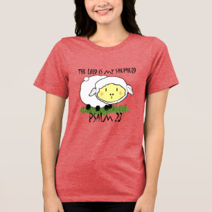 O SENHOR é meu pastor Salmo 23 Camiseta infantil -