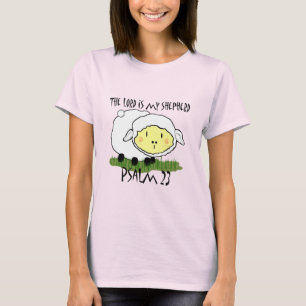 O SENHOR é meu pastor Salmo 23 Camiseta infantil -