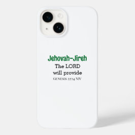 O Senhor fornecerá Bíblia Verso Verde e Branco