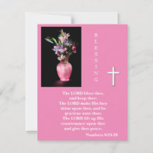 O SENHOR te abençoa! Cartão