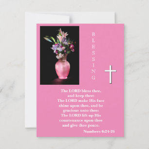 O SENHOR te abençoa! Cartão