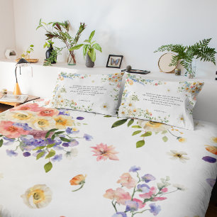 O Senhor te Abençoe Floral Cristão
