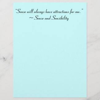 O Sentido Sempre Me Atrairá A Citação De Jane Aust