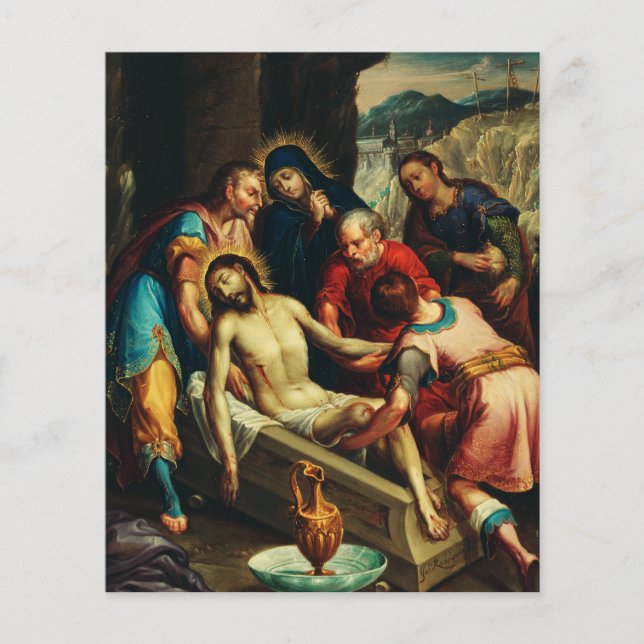 O Sepultamento de Cristo Juan Rodríguez Juarez (Frente)