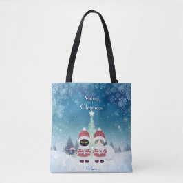O seu nome é Poiluna Christmas Tote Bag