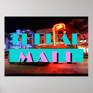 O shopping Rad "MIAMI: Poster de 20" x 28"