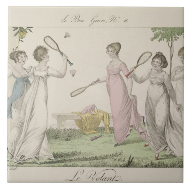 O Shuttlecock, chapeia 11 de "Le Bon Gênero", 180 (Frente)