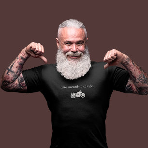 O significado da camisa da motocicleta